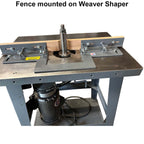 Weaver Split Tenon Fence - Professional Fence for Industrial Woodworking