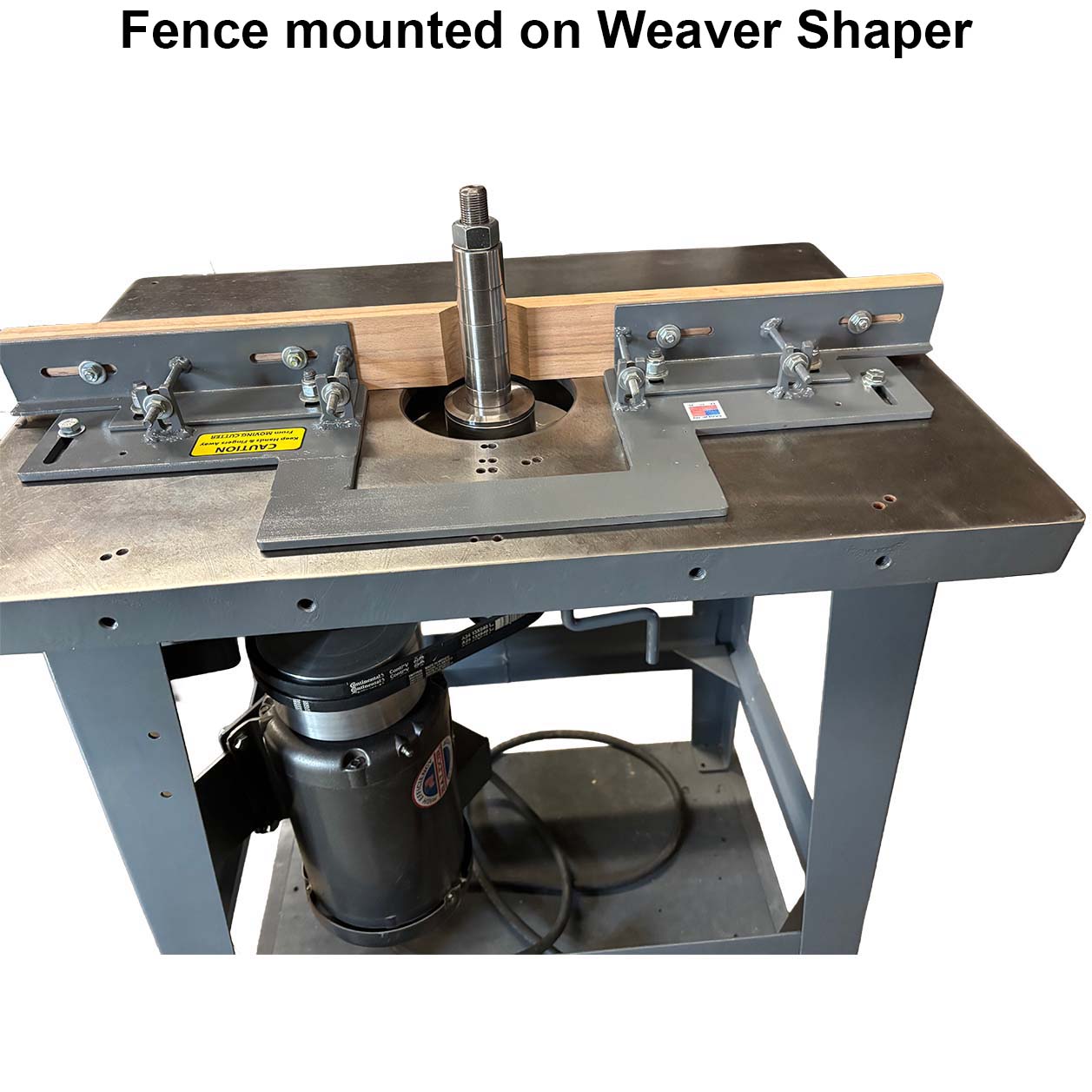 Weaver Split Tenon Fence - Professional Fence for Industrial Woodworking