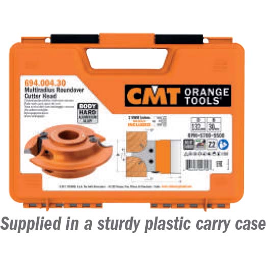 Multiradius Roundover Cutter Heads