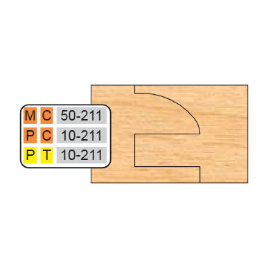 Cope & Pattern (6 Piece Cutter Sets) (1/2" Depth Of Pattern)