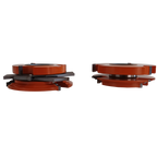 Freeborn Brazed Tooling Cope & Pattern 6 Piece Cutter Set & Spacer with Adjustable Groover