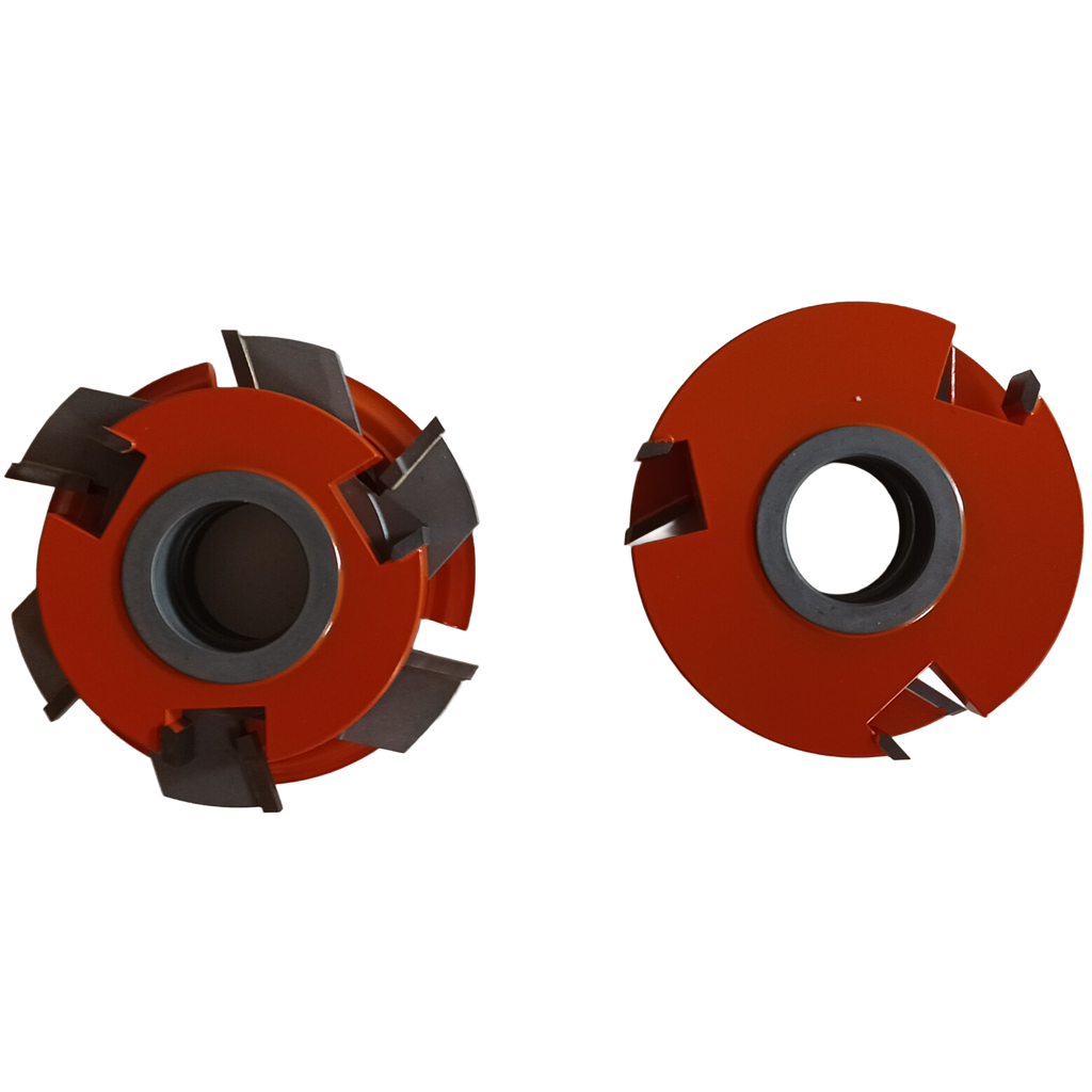 Freeborn Brazed Tooling Cope & Pattern 6 Piece Cutter Set & Spacer with Adjustable Groover