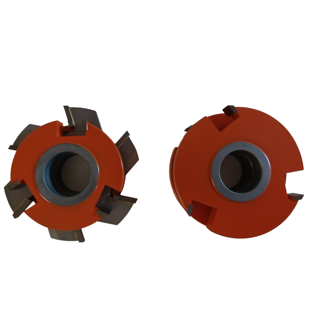 Yes Freeborn Shaker Cope & Pattern 6 Piece Set with Adjustable Groover with Spacer - Professional Cutter for Industrial Woodworking