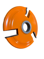 PC 1-1 4 inch Squared 15-004 RAISED PANEL SHAPER CUTTERS (5/8" MATERIAL) - Professional Cutter for Industrial Woodworking