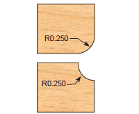 CORNER ROUNDING / COVE COMBO