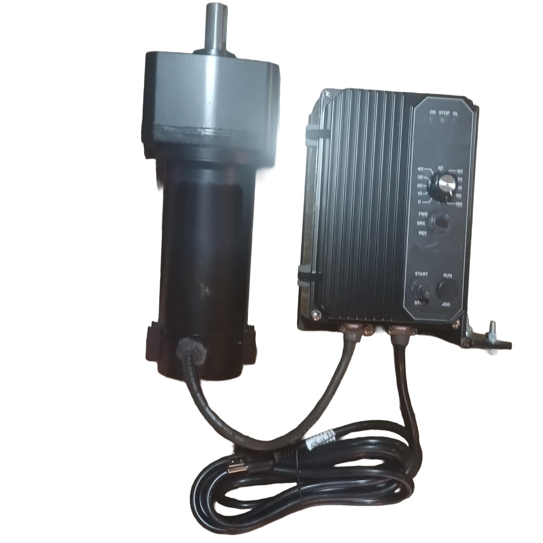 Power Feed Motor & Control With Bracket