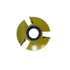 PT 1-1 4 inch Top 17-110 DOOR EDGE DETAILS (32MM HINGE SYSTEM) - Professional Shaper Cutters for Industrial Woodworking