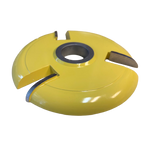 PT 1-1 4 inch Squared 15-001 RAISED PANEL SHAPER CUTTERS (5/8" MATERIAL) - Professional Cutter for Industrial Woodworking