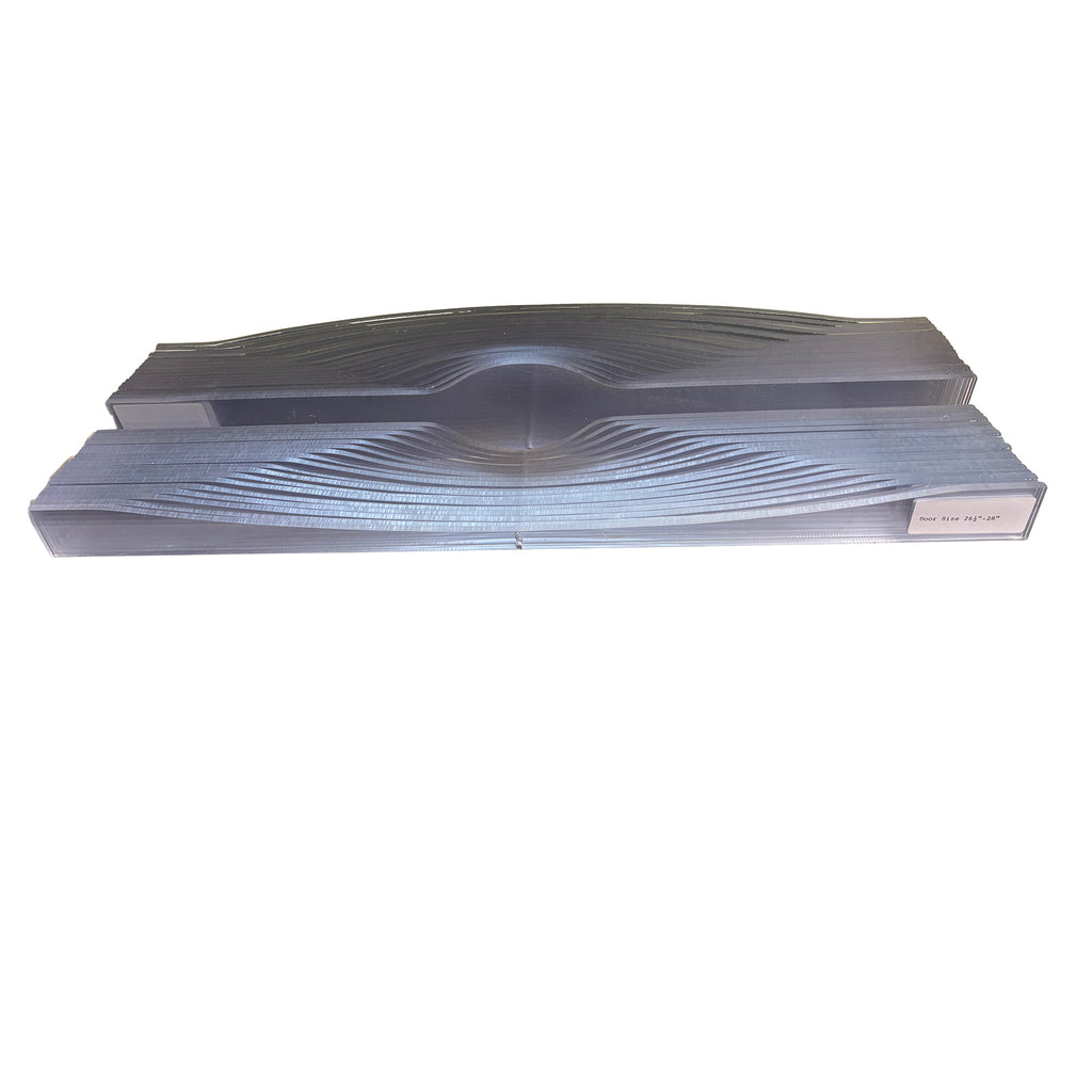 24" Neoclassic Plexiglass Patterns - Professional Patterns for Industrial Woodworking