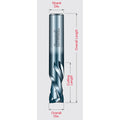 Premier Solid Carbide Mortise Compression Spiral Bits - Professional Premier Solid Carbide Mortise Compression Spiral Bits for Industrial Woodworking