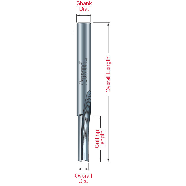 Premier Solid Carbide O-Flute Straight Bits