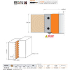 Professional Finger Joint Cutter Heads - Professional Cutter for Industrial Woodworking