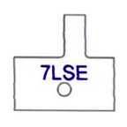 7LS Yes Shaker Style Series 6/7 Tips - Professional Insert Tips for Industrial Woodworking