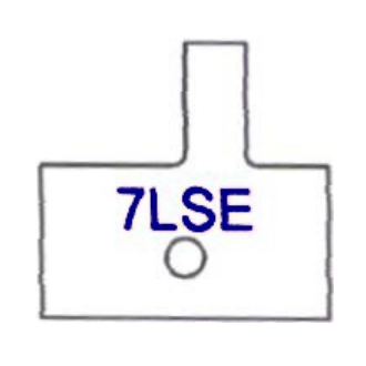 7LS Yes Shaker Style Series 6/7 Tips - Professional Insert Tips for Industrial Woodworking