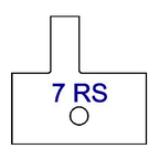 7RS No Shaker Style Series 6/7 Tips - Professional Insert Tips for Industrial Woodworking