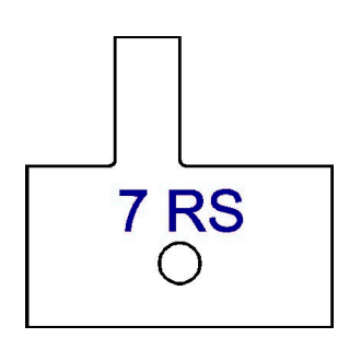 7RS No Shaker Style Series 6/7 Tips - Professional Insert Tips for Industrial Woodworking