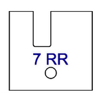 7RR No Shaker Style Series 6/7 Tips - Professional Insert Tips for Industrial Woodworking