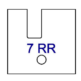 7RR No Shaker Style Series 6/7 Tips - Professional Insert Tips for Industrial Woodworking