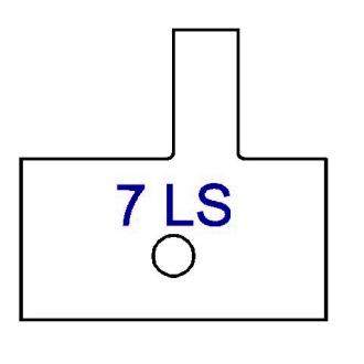 7LS No Shaker Style Series 6/7 Tips - Professional Insert Tips for Industrial Woodworking