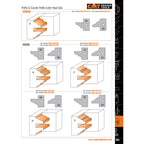 Profile & Counter Profile Cutter Head Sets - Professional Cutter for Industrial Woodworking