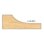 I-14-001 RAISED PANEL INSERT CUTTERS 3/4" MATERIAL - Professional Insert Cutter for Industrial Woodworking