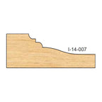 I-14-007 RAISED PANEL INSERT CUTTERS 3/4" MATERIAL - Professional Insert Cutter for Industrial Woodworking