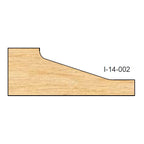 I-14-002 RAISED PANEL INSERT CUTTERS 3/4" MATERIAL - Professional Insert Cutter for Industrial Woodworking