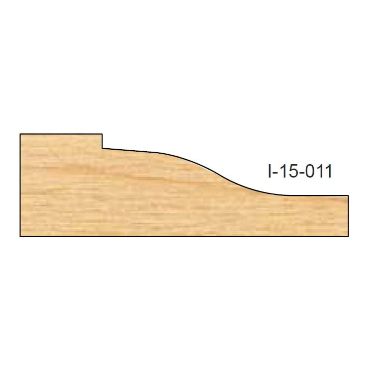 I-15-011 RAISED PANEL INSERT CUTTERS 5/8" MATERIAL - Professional Insert Cutter for Industrial Woodworking