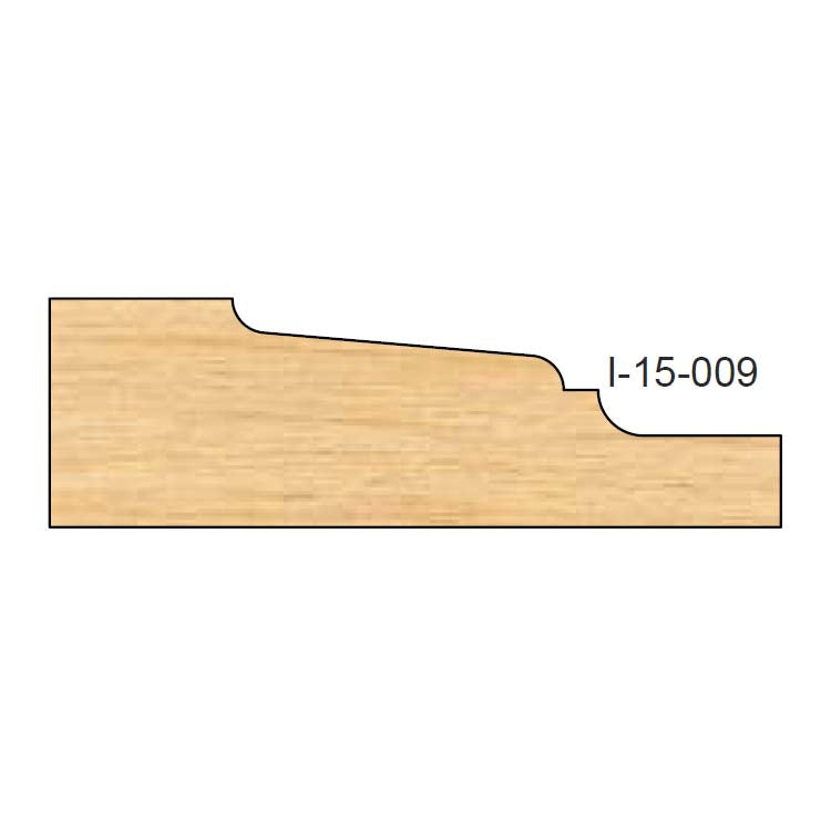 I-15-009 RAISED PANEL INSERT CUTTERS 5/8" MATERIAL - Professional Insert Cutter for Industrial Woodworking