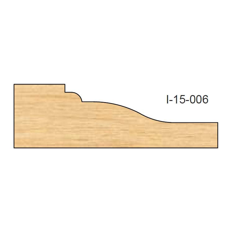 I-15-006 Carbide RAISED PANEL INSERT CUTTERS 5/8" MATERIAL - Professional Insert Cutter for Industrial Woodworking