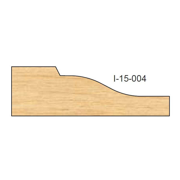 I-15-004 RAISED PANEL INSERT CUTTERS 5/8" MATERIAL - Professional Insert Cutter for Industrial Woodworking