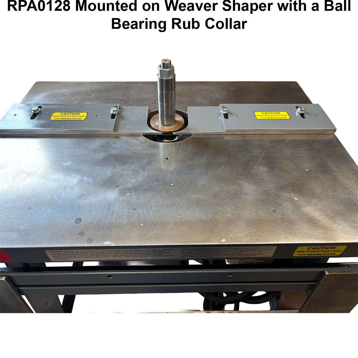 Single 28" Weaver Raised Panel Guides - Professional Guide for Industrial Woodworking