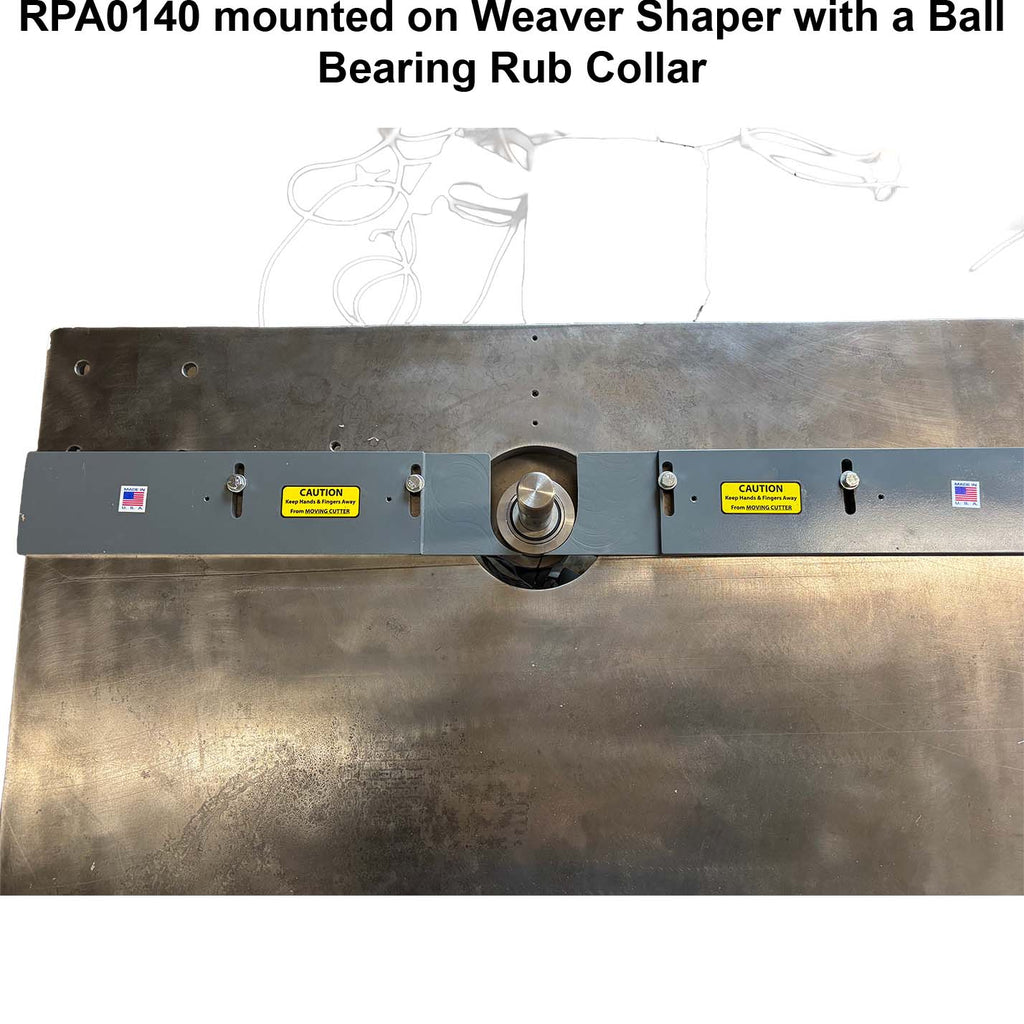 Single 40" Weaver Raised Panel Guides - Professional Guide for Industrial Woodworking