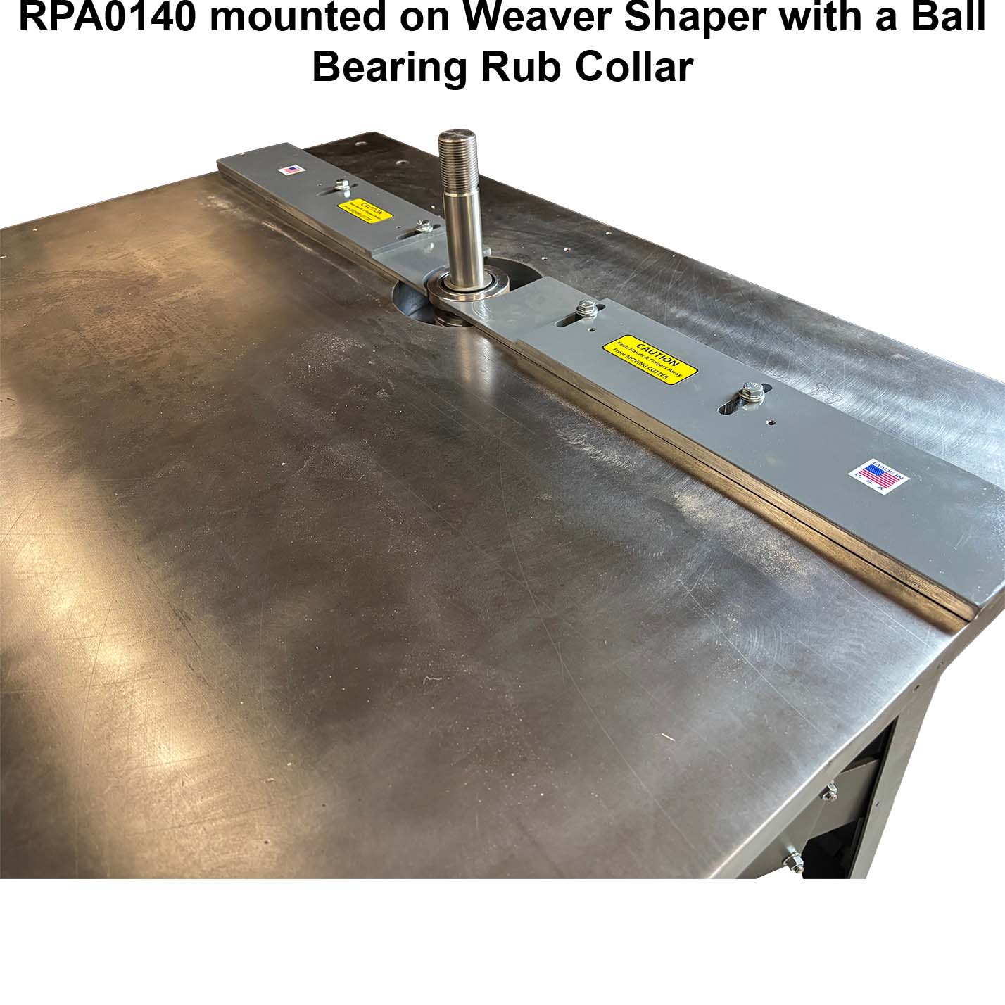 Single 40" Weaver Raised Panel Guides - Professional Guide for Industrial Woodworking
