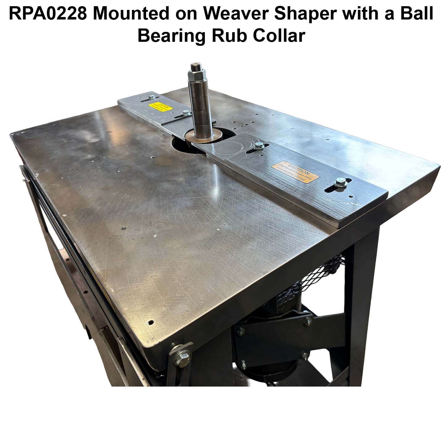 Double 28" Weaver Raised Panel Guides - Professional Guide for Industrial Woodworking