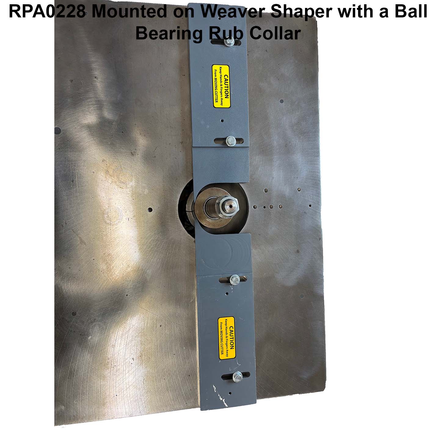 Double 28" Weaver Raised Panel Guides - Professional Guide for Industrial Woodworking