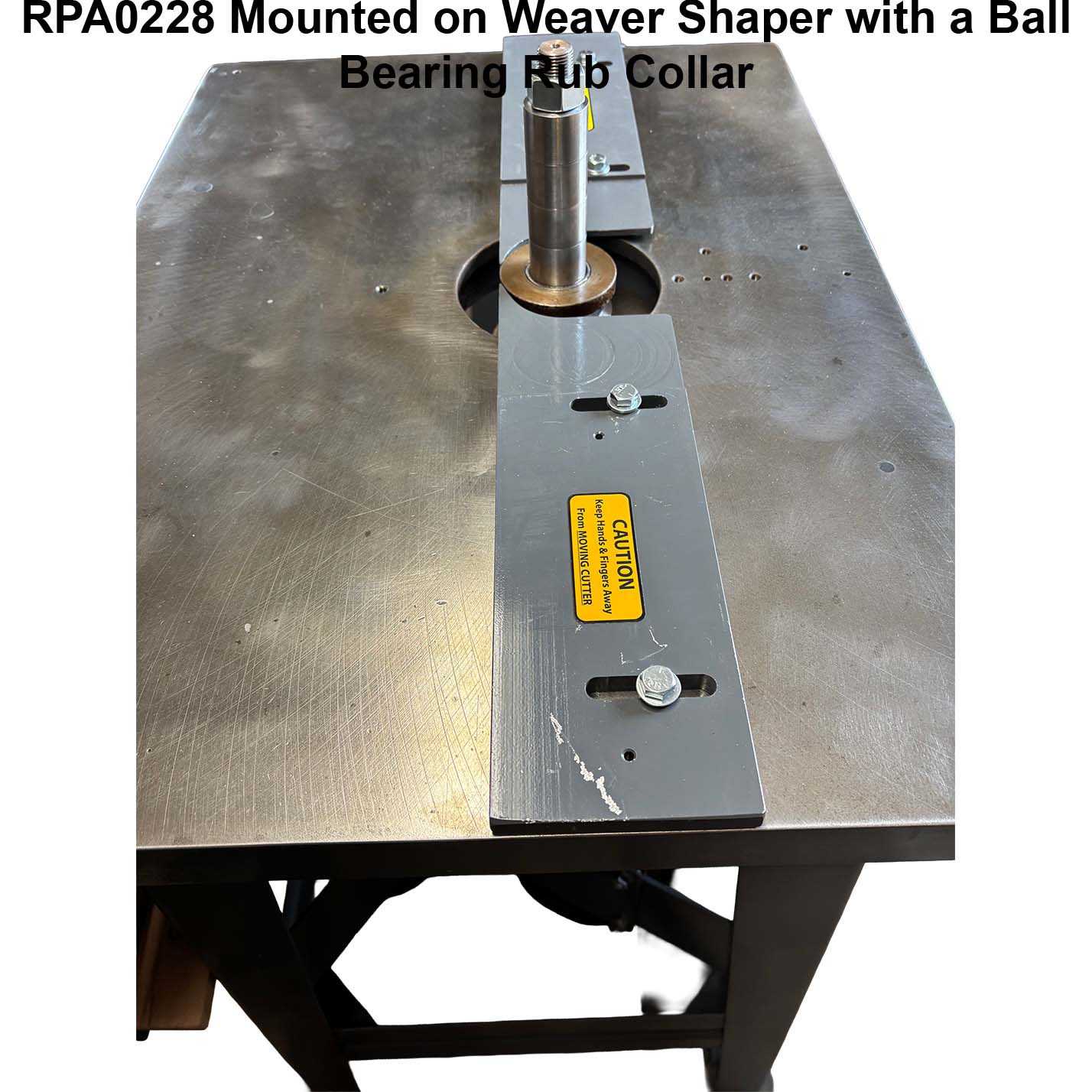 Double 28" Weaver Raised Panel Guides - Professional Guide for Industrial Woodworking