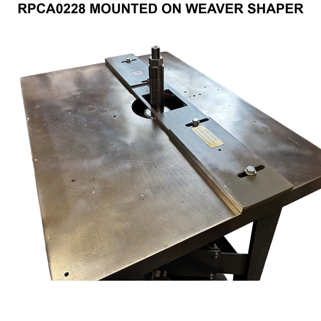Double 28" Weaver Continuous Fence - Professional Fence for Industrial Woodworking