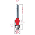 Radius Laminate Trim Bit - Professional Radius Laminate Trim Bit for Industrial Woodworking