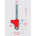 Rounding Over Bits - Professional Rounding Over Bits for Industrial Woodworking