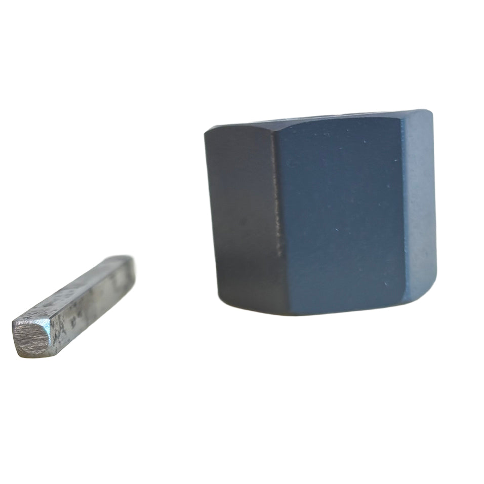 Hex Nut with Keystock for Weaver Shaper Spindles - Professional for Industrial Woodworking
