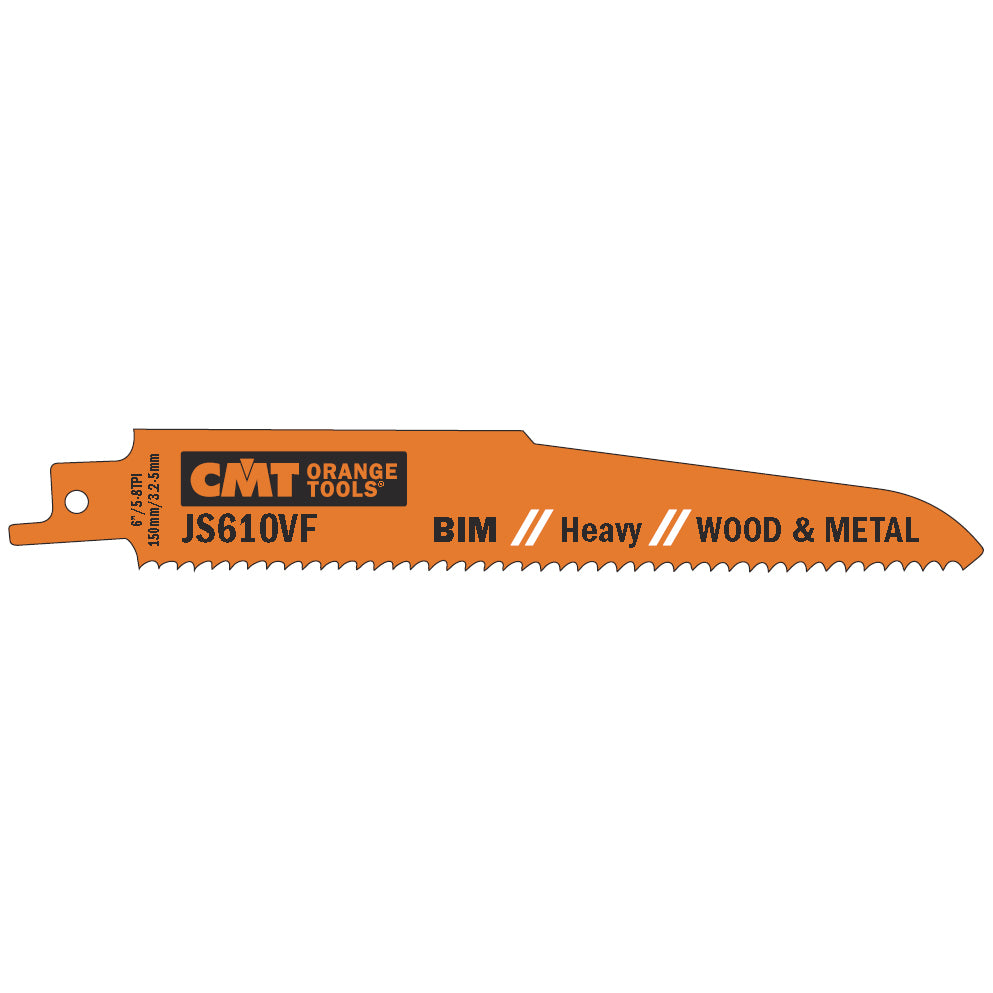 JS610VF-5 Reciprocating Saw Blades | JS610VF JS1411DF JS1111DF JS711DF JS611DF - Professional Reciprocating Saw Blades for Industrial Woodworking