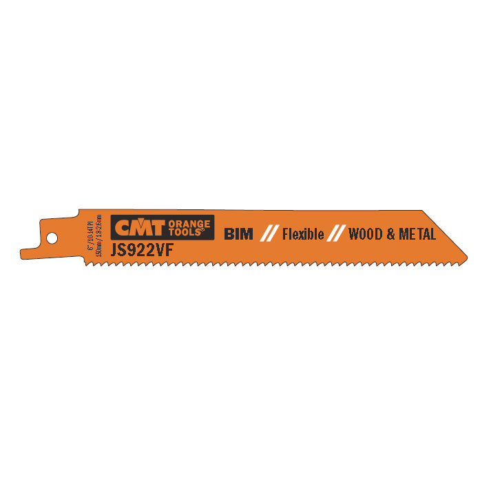 JS922VF-5 Reciprocating Saw Blades | JS1222VF JS1122VF JS922VF JS1122HF JS922HF - Professional Reciprocating Saw Blades for Industrial Woodworking