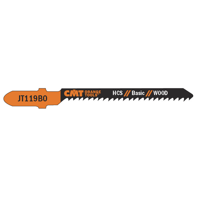 JT119BO-5 Jig Saw Blades | JT119BO JT111C JT144D JT144DHM JT244D JT244DDC - Professional Jig Saw Blades for Industrial Woodworking