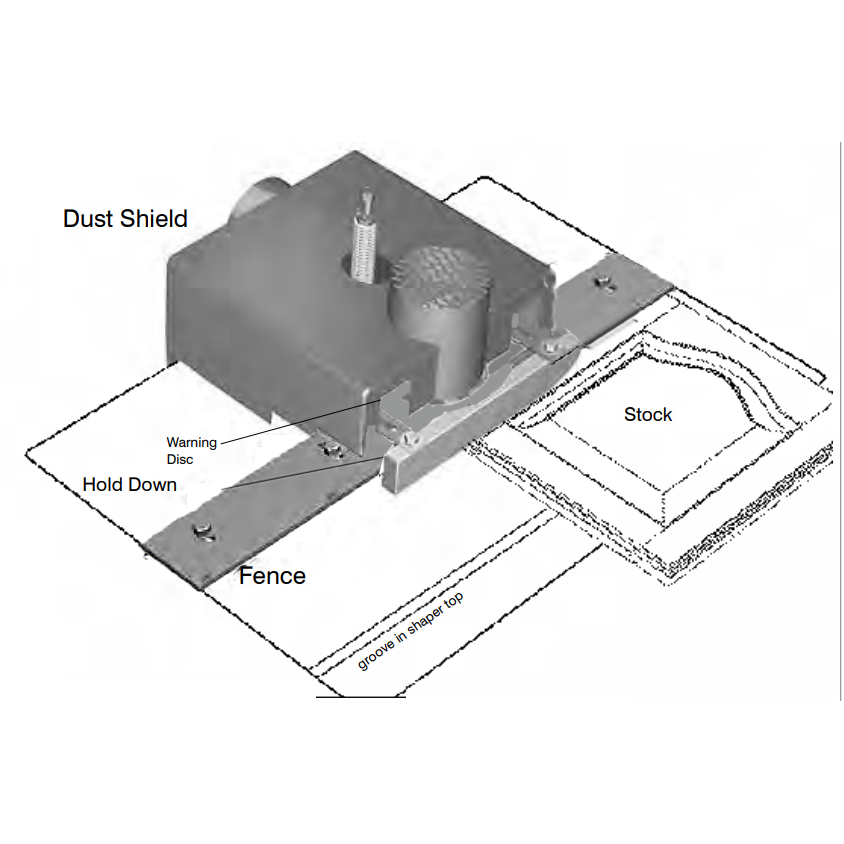 Door Edge Setup - For Weaver Shapers - Fence