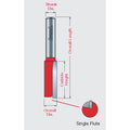Single Flute Straight Bits - Professional Single Flute Straight Bits for Industrial Woodworking