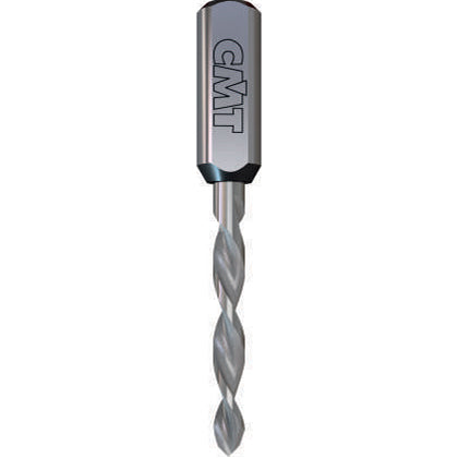Solid Carbide Dowel Drills for Through Holes - Professional Dowel Drills for Industrial Woodworking