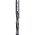 Solid Carbide Downcut Spiral Bits with Chip-Breaker