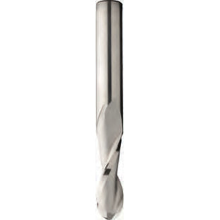 Solid Carbide Upcut Ball Nose Spiral Bits