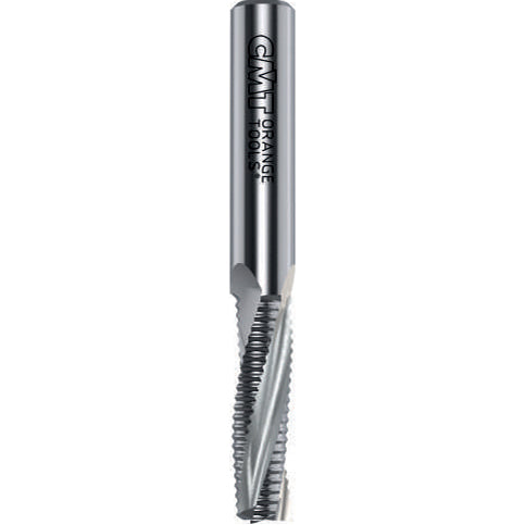 Solid Carbide Upcut Spiral Bits with Chip-Breaker